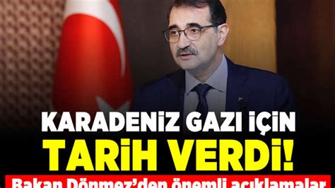 Karadeniz Gazı Için Tarih Verdi Bakan Dönmezden önemli Açıklamalar Kanal 46 Maraş