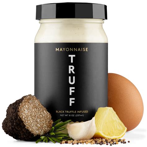 Truff Black Truffle Infused Mayonnaise 8 Oz Sams Italian Deli And Market