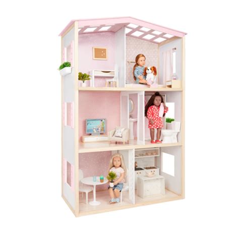 Buy Our Generation 3 Floors Doll House - Sweet Home | Our Generation World