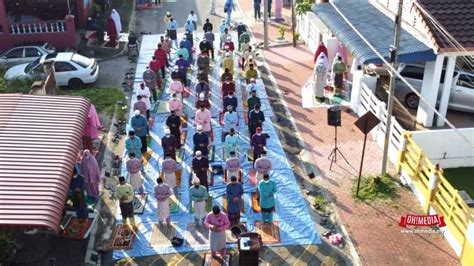 Perak Benarkan Solat Sunat Aidilfitri Di Tempat Terbuka Takbir Dari