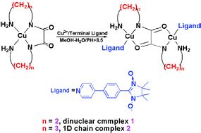 Magnetic Properties Tuned By Oxamido Bridging Ligand Derivatives In Two