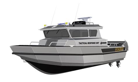 Armor Marine's 29' Tactical Reponse Patrol Boat