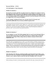 Kewanee McGhee SCS 200 Applied Social Sciences Module6 Short Responses