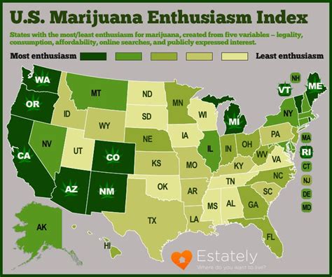 This dope map reveals how much your state loves weed