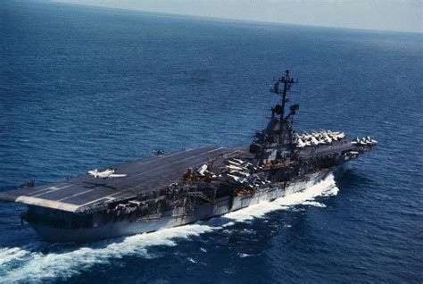 Vietnam War Overviews Of Aircraft Carrier Uss Bon H Flickr