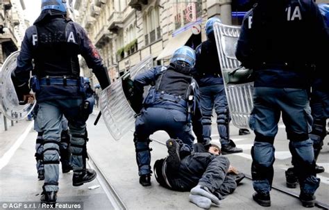 Students Riot Across Italy In Protest Over Austerity Measures As Greek