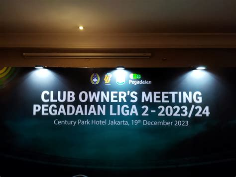 PT LIB Rampungkan Managers Meeting Liga 2 2023 Bahas Peserta Format