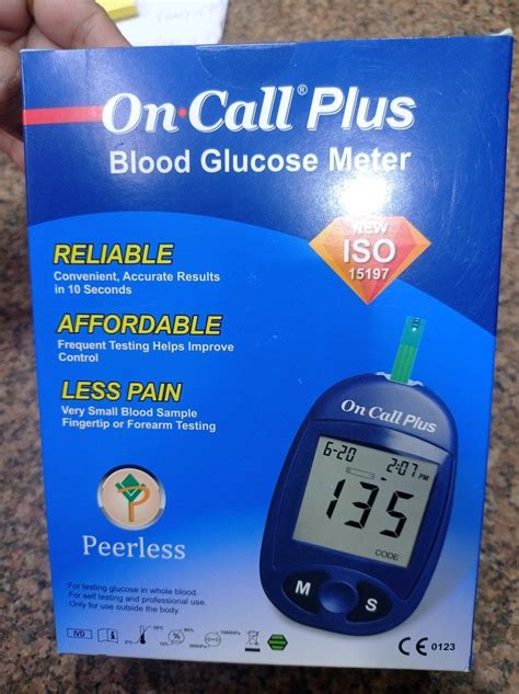 50 Mmol L On Call Plus Blood Glucose Meter 200 Test At Best Price In Patna