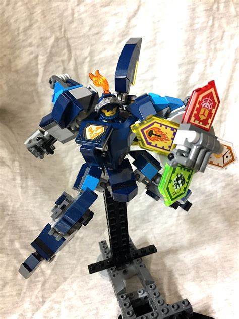 Lego Nexo Knights Battle Suit 70362 Clay Moc Mc Tung Flickr