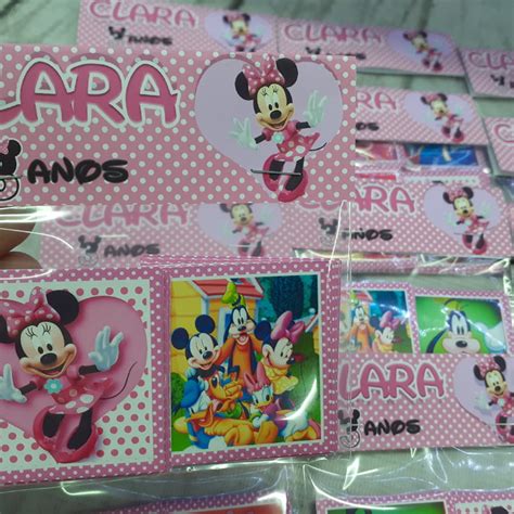 Jogo da Memória Minnie Rosa Elo7 Produtos Especiais