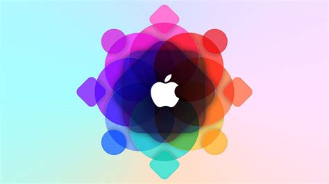 White Apple Logo In Colorful Background 4K 5K HD Apple Wallpapers | HD ...