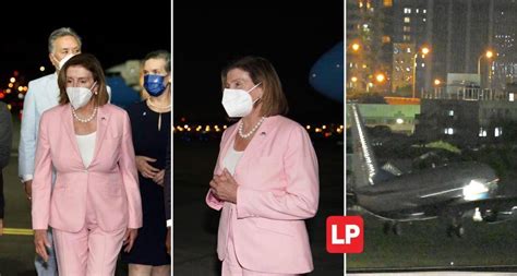 As Fue La Llegada De Nancy Pelosi A Taiw N Pese A Las Fuertes