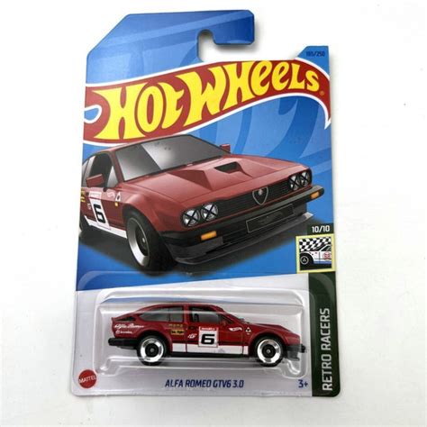 Машинка Hot Wheels коллекционная ALFA ROMEO GTV red купить с доставкой по выгодным
