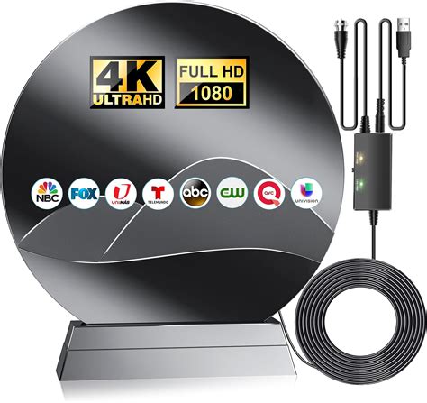 Amazon Digital Indoor Tv Antenna P K Hdtv Antenna Miles