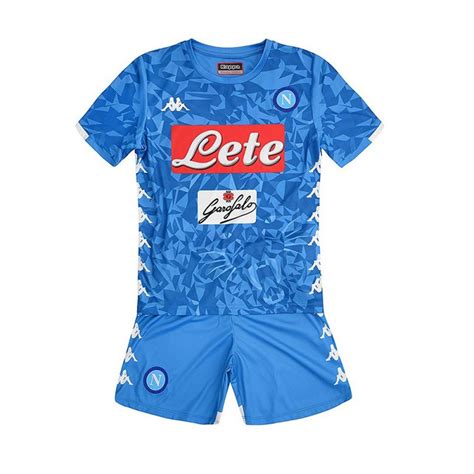 KIT AZZURRO HOME BAMBINO SSC NAPOLI 2018 2019