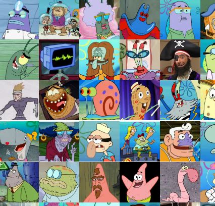 Create A Spongebob Squarepants Edition Tier List Tiermaker