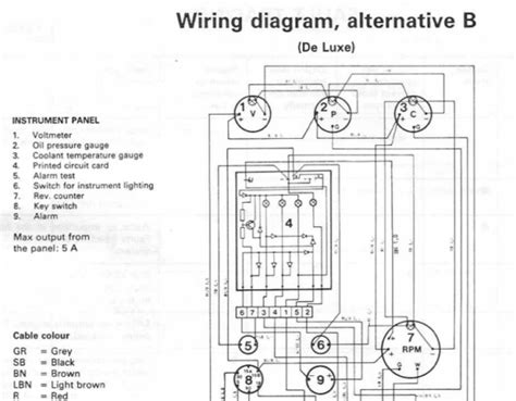 Volvo Penta Alternator Wiring Diagram Motorcycle Repair