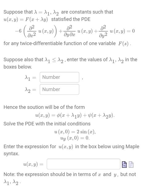 Suppose That λ λ1 λ2 Are Constants Such That