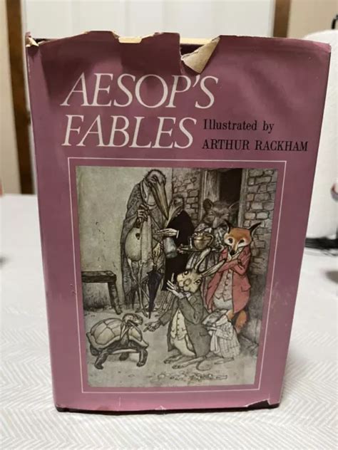 AESOP S FABLES ILLUSTRATED By Arthur Rackham Facsimile Of 1912 Edition