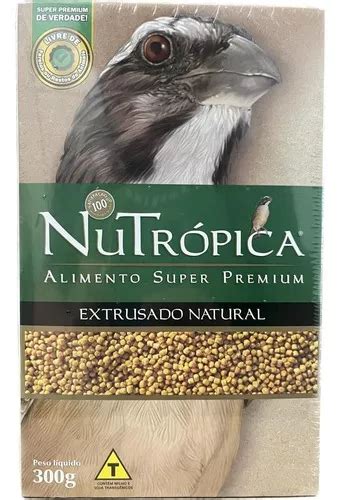 Ração Nutrópica Trinca Ferro Natural 300 Gramas Extrusado