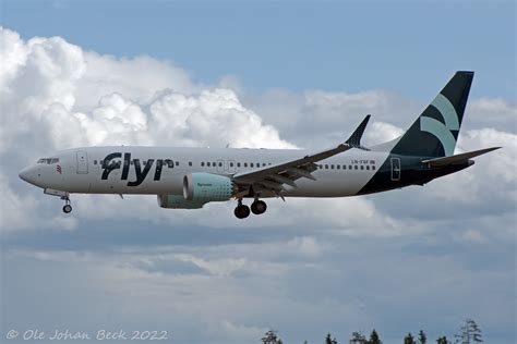 Flyr B737 MAX LN FGF At ENGM OSL 15 06 2022 Boeing 737 8 M Flickr