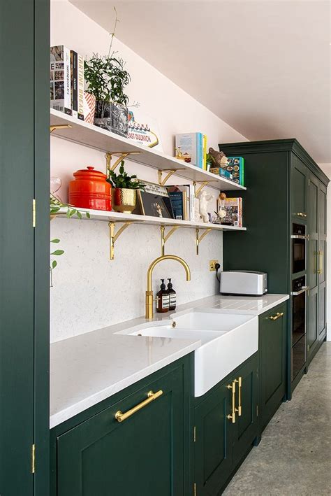 Read All About This Bespoke Green Kitchen And Pink Utility We Completed