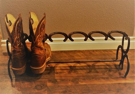 Horseshoe Boot Rack Three Pair Boot Rack Free Fed Ex Home Delivery