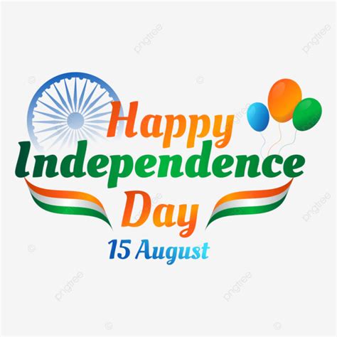 15 August Happy Independence Day India Vector Indian Independence Day