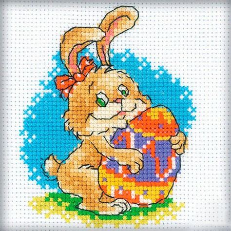 Free cross stitch pattern Easter Bunny | DIY 100 Ideas