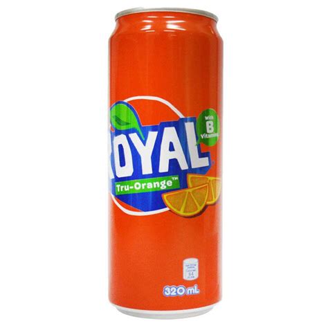 Buy Royal Tru Orange Softdrink Can 325ml Online Robinsons Supermarket