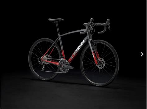 Trek Domane Al Disc Lithium Grey To Crimson Fade V Lo St Joseph