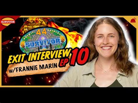 Survivor 44 Frannie Marin Exit Interview With The Fourth Juror Ep