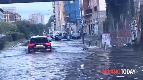 Nubifragio A Milano Citt In Ginocchio