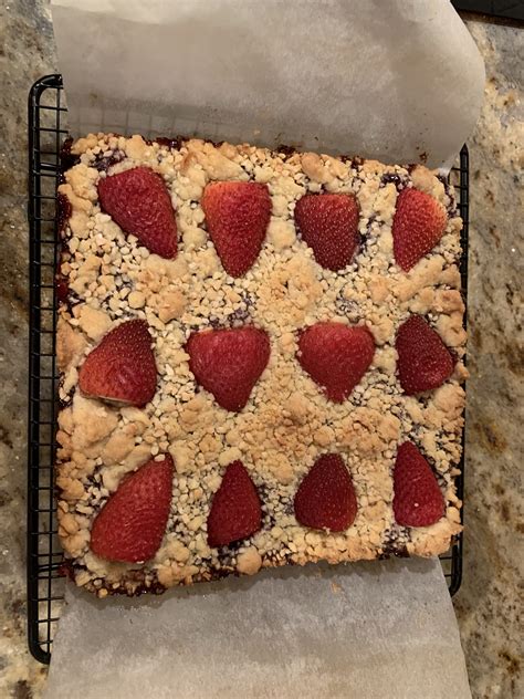 Barritas De Galletas Y Fresas Dolce Gelucha