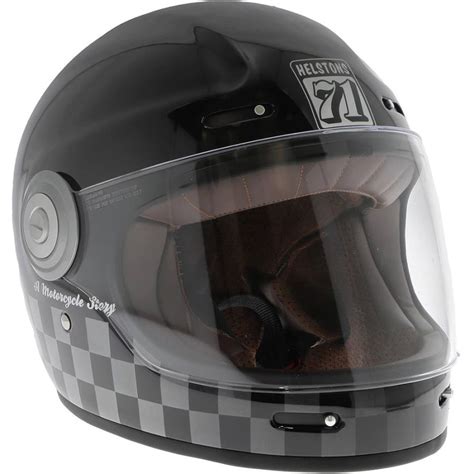 Casque Int Gral Helstons Course Full Face Moto Expert