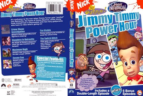 Jimmy Neutron--Jimmy Timmy Power Hour - Movie DVD Scanned Covers ...