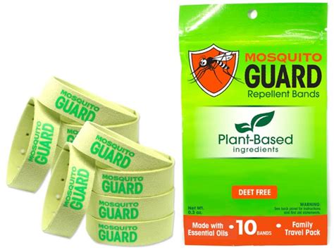 Mosquito Guard Repellent Bands (10 Pack)