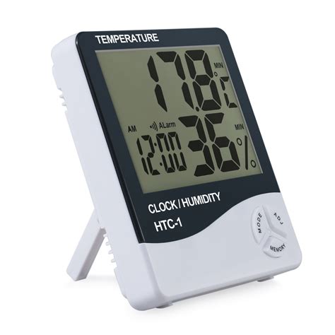 Pcs Indoor Lcd Digital Hygrometer Thermometer Temperature Humidity