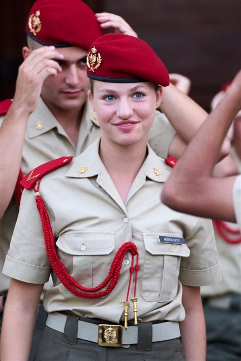 Princess Leonor Of Spain Military Training Best Photos Gallery