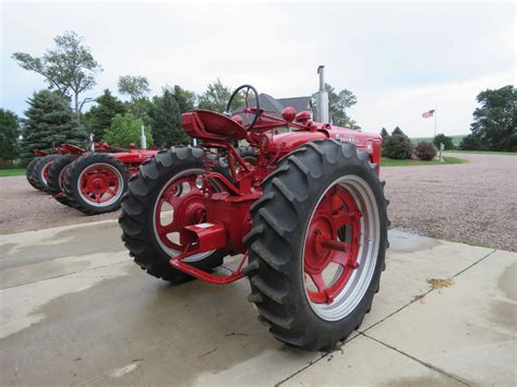 Lot 13k 1949 Farmall M Tractor Vanderbrink Auctions