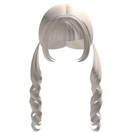 Kawaii Curly Low Doll Pigtails Blonde Roblox