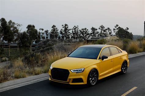 2017 Vegas Yellow Audi S3 - Pacific German