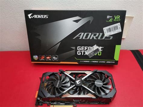 Grafická Karta Gtx 1070 Aorus 8gb Aukro