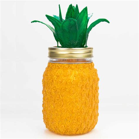 Upcycled Pineapple Jar 3doodler