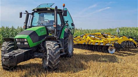 Talerzowanie 2022 Deutz Fahr Agrotron 130 I Bednar Swifterdisc Xo