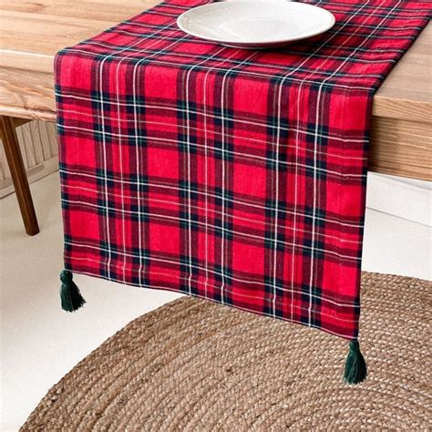 Tartan Table Runner Etsy