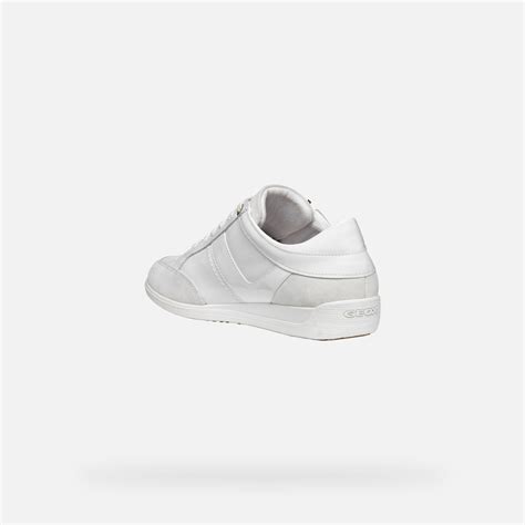 Geox Myria Women S White Low Top Sneakers Geox