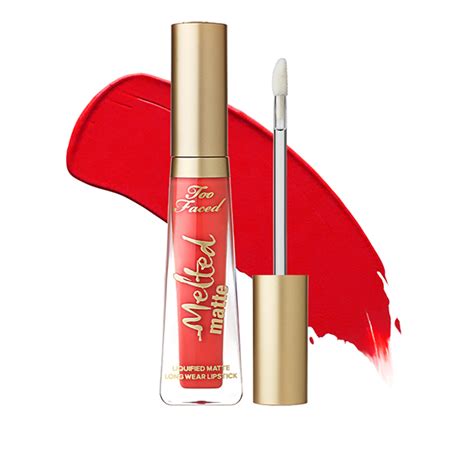 Too Faced Melted Matte Lipstick Hot Stuff