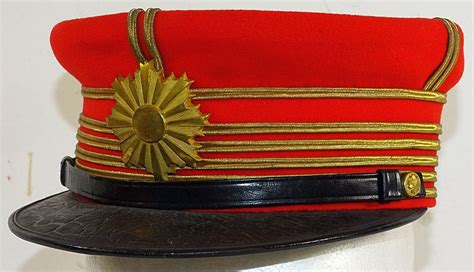 WWII Named Japanese Imperial Guard Officer’s Kepi – Griffin Militaria