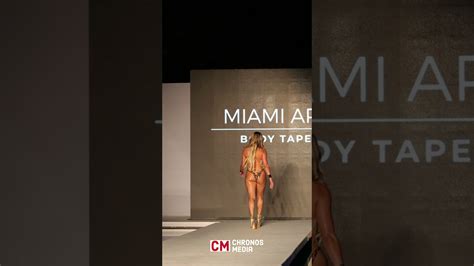 Pt 5 Miami Art Body Tape Presentation Planetfashiontv Miami Swim Week Youtube